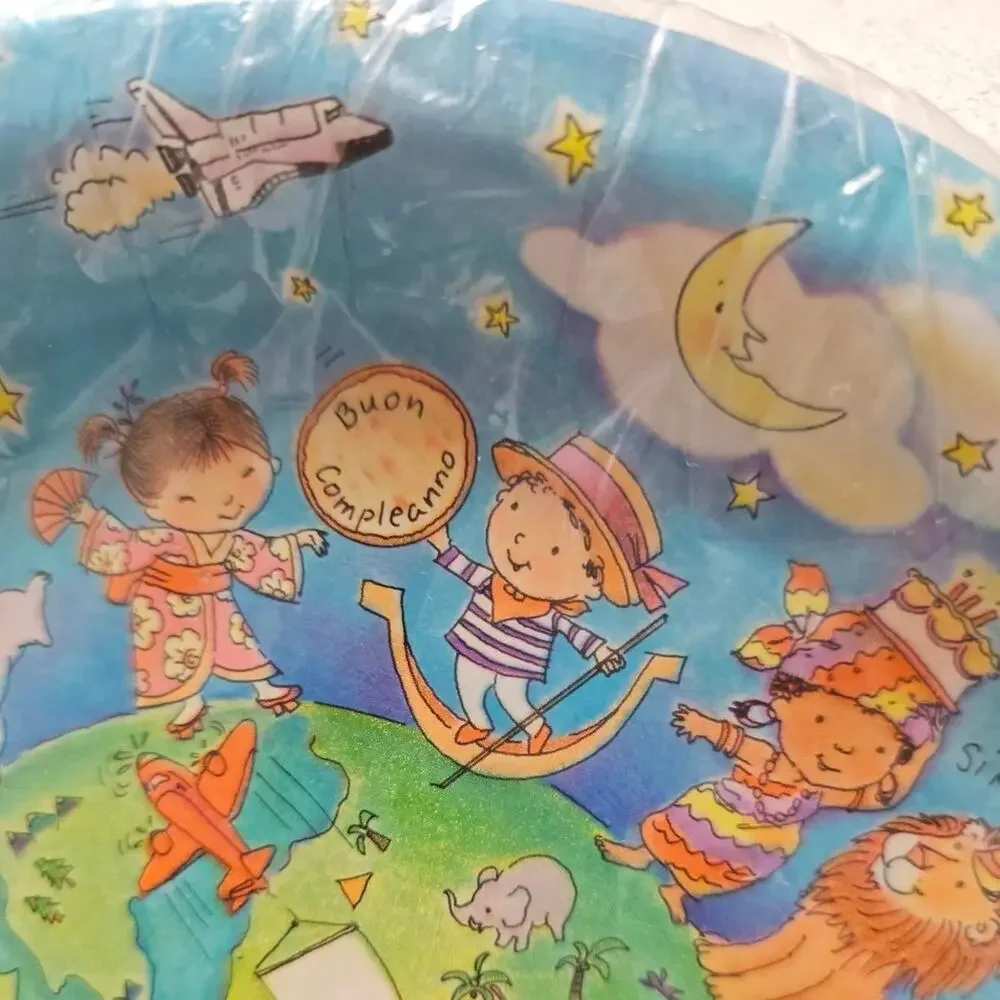 USA Hallmark Ambassador Paper Plates 2‑Pk, 8.75